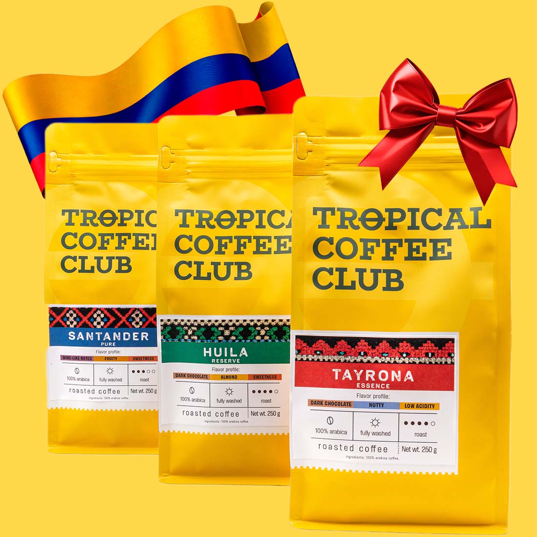 Tropical coffee club Coffee Gift subscription
