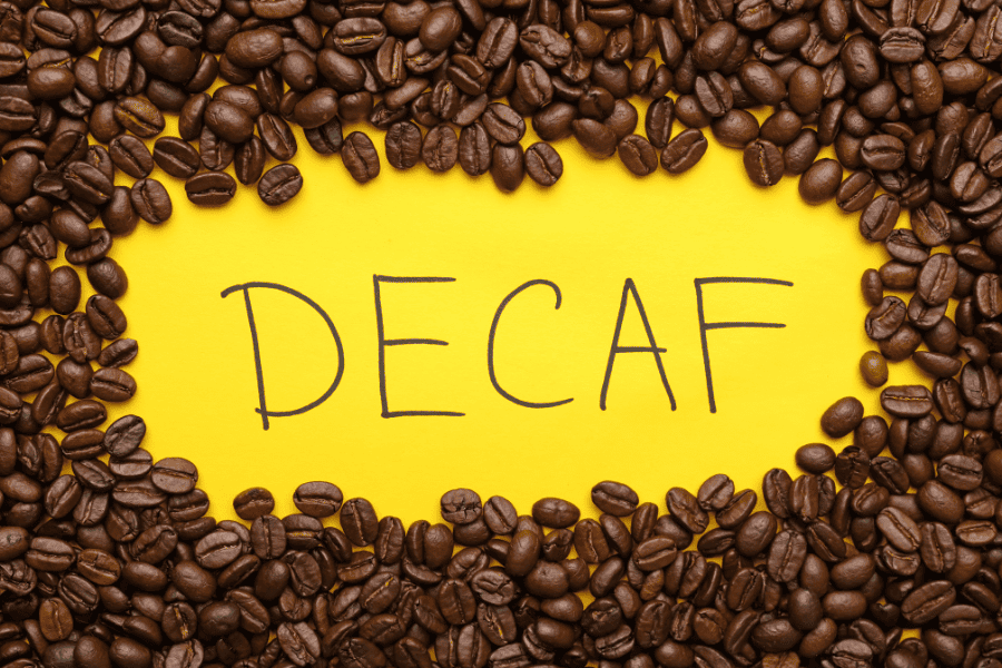 decaf coffee
